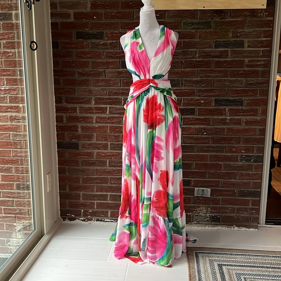 PATBO Revolve  Allegro Cut-out Maxi Dress Size 4 NWT - Picture 7 of 11